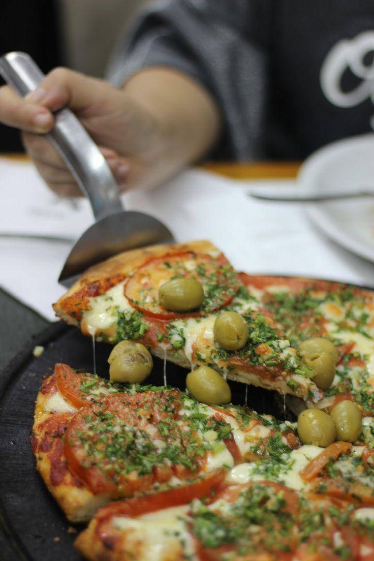 Argentine pizza in buenos aires