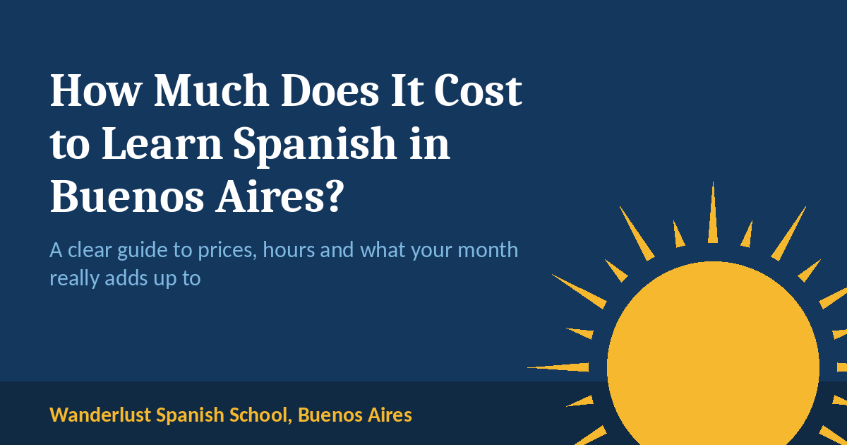 Learn Spanish in Buenos Aires